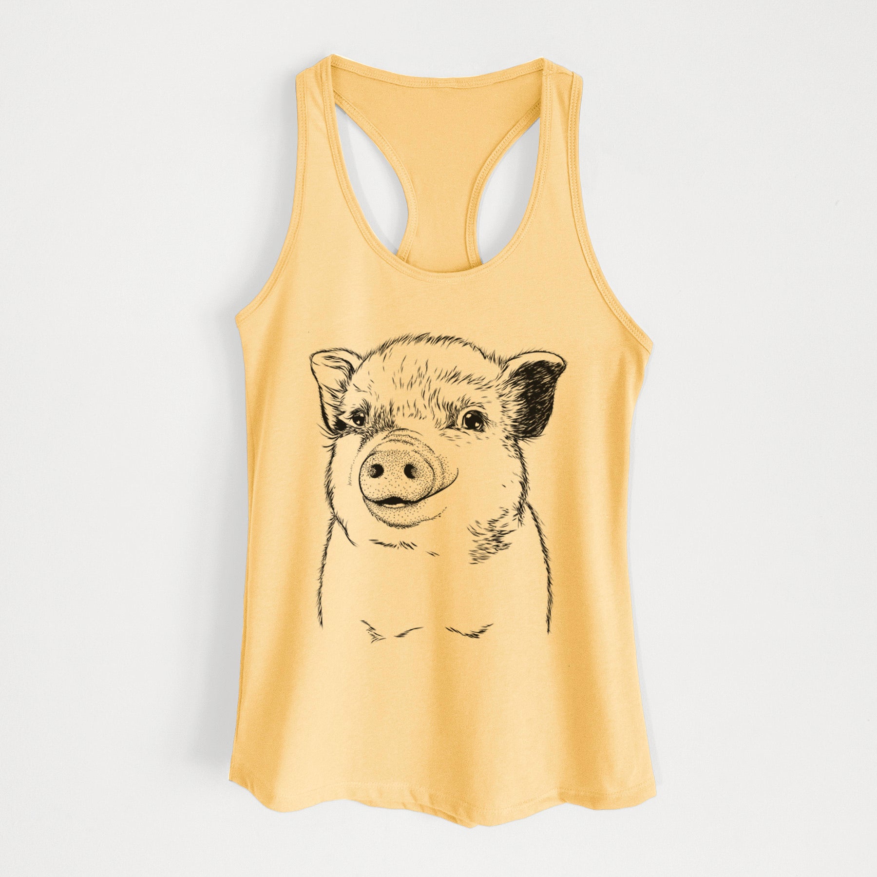 Kevin the Spotted Pig - Women's Racerback Tanktop