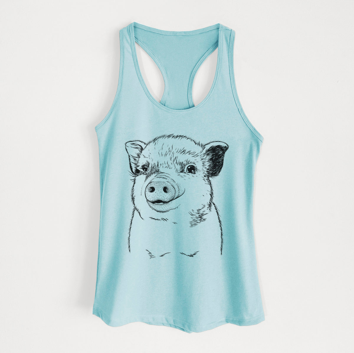 Kevin the Spotted Pig - Women's Racerback Tanktop
