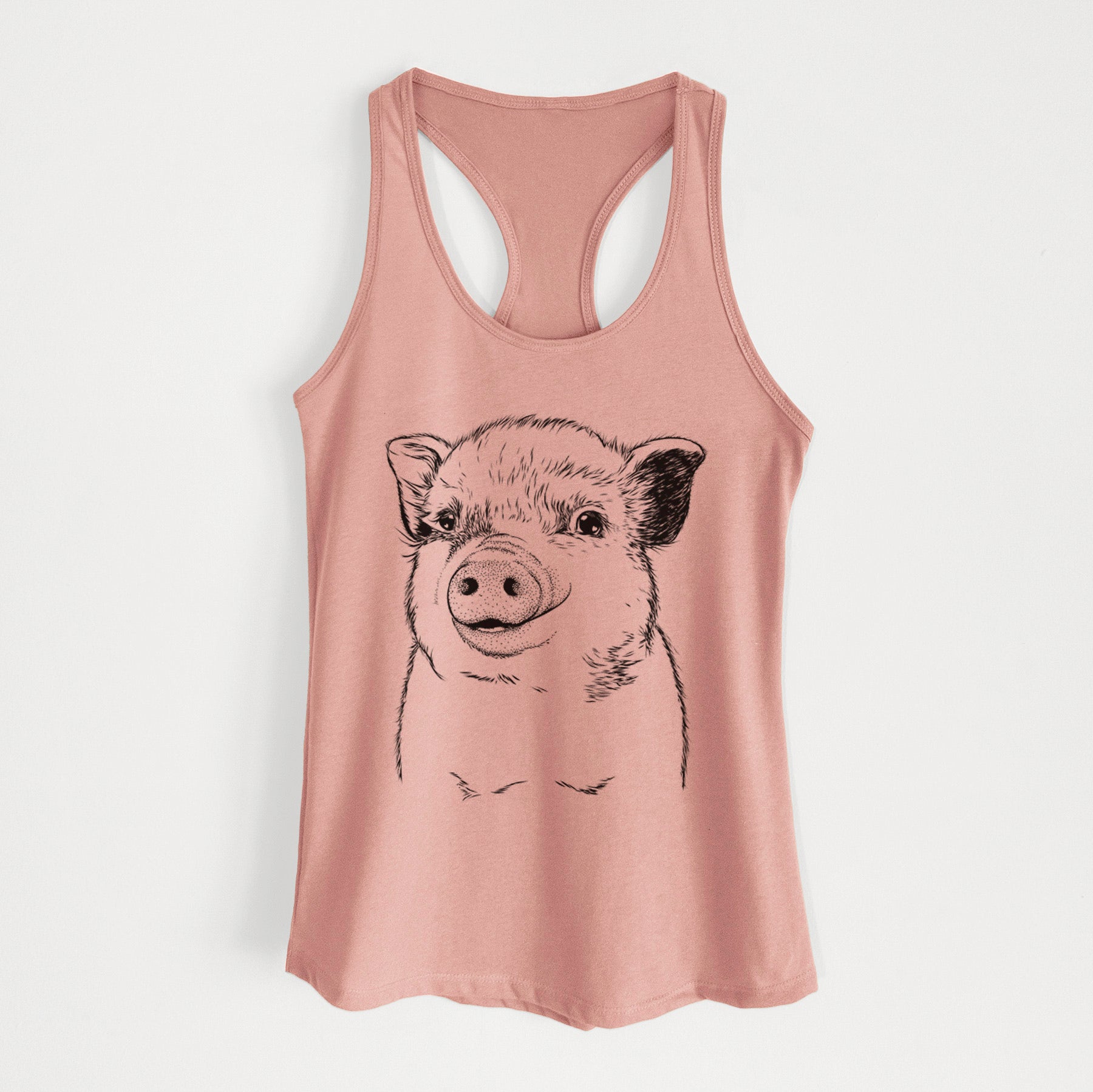 Kevin the Spotted Pig - Women's Racerback Tanktop