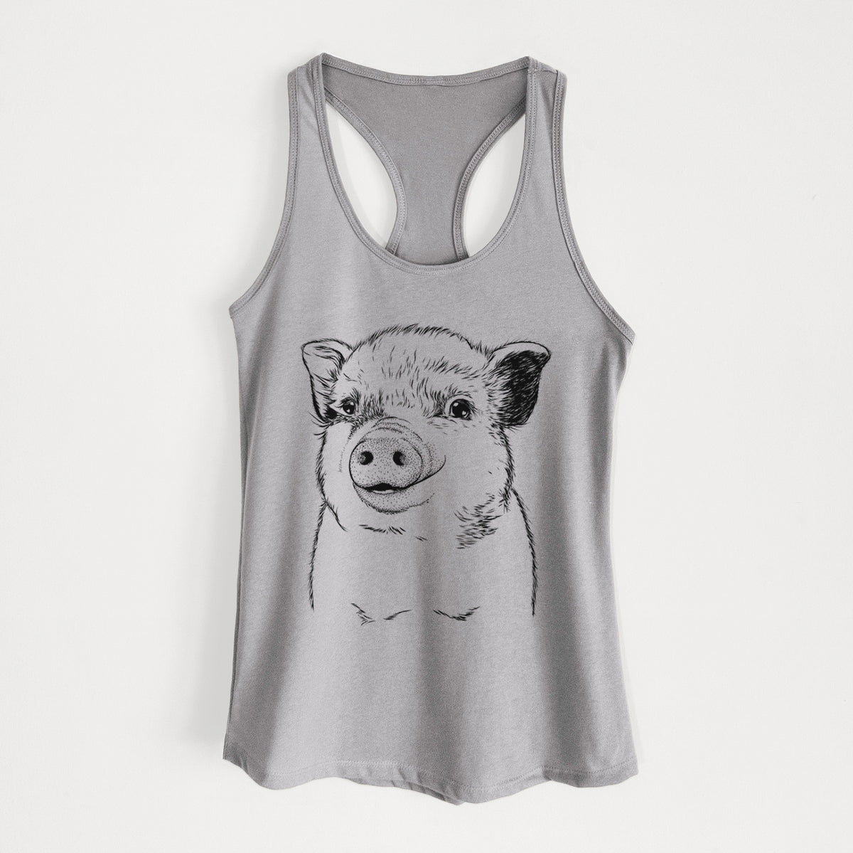 Kevin the Spotted Pig - Women&#39;s Racerback Tanktop