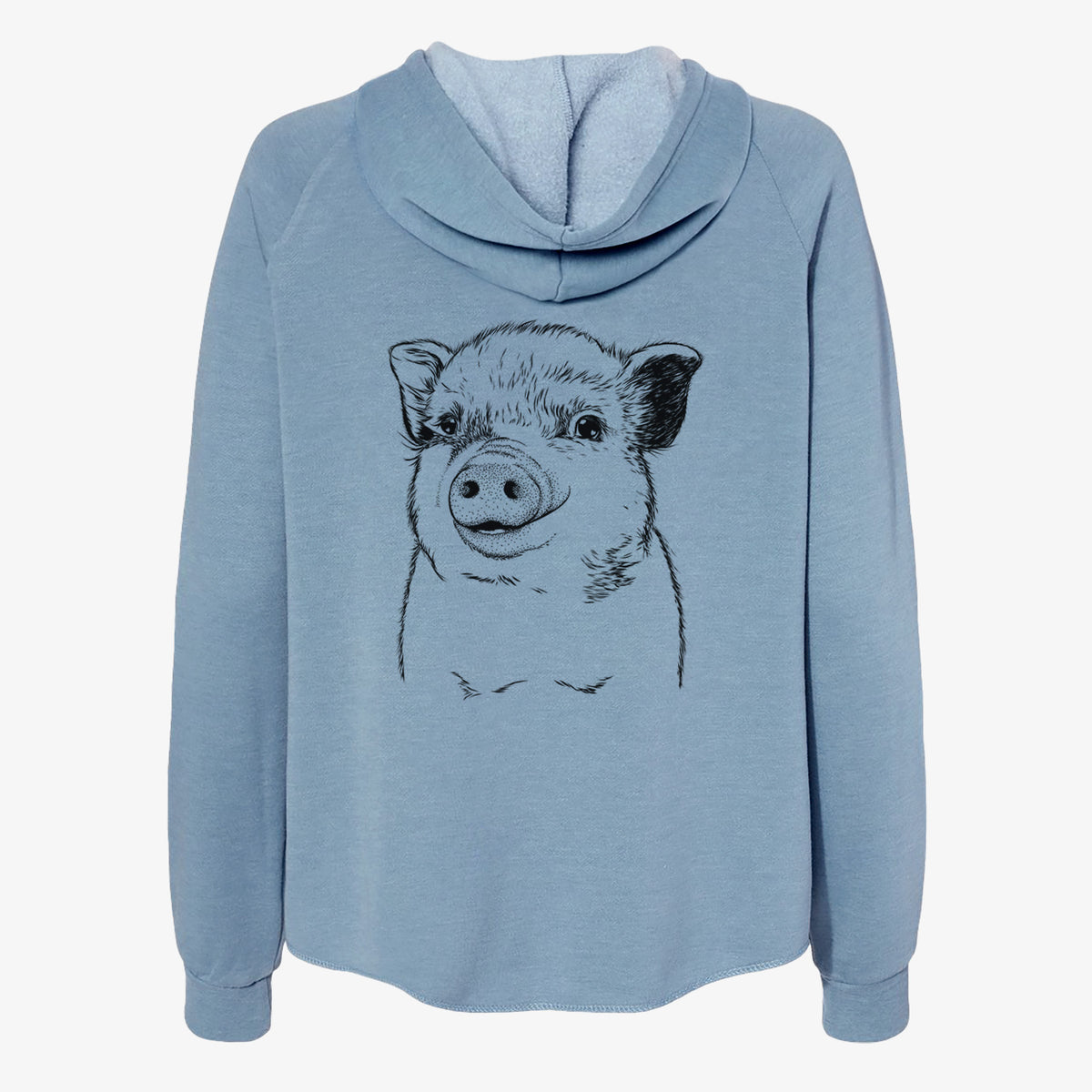 Kevin the Spotted Pig - Women's Cali Wave Zip-Up Sweatshirt