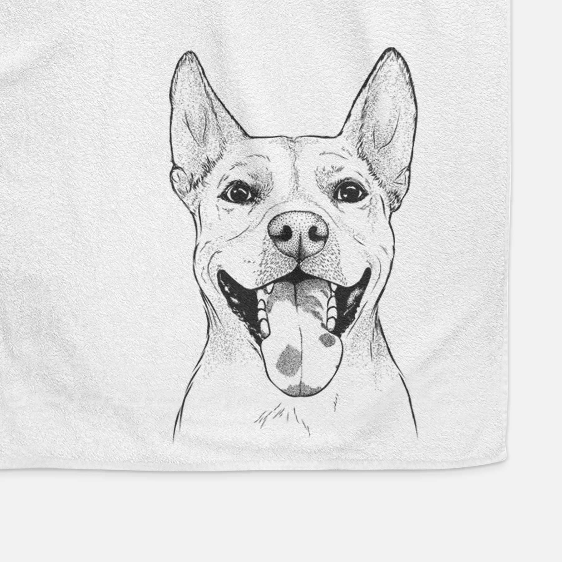 Khaleesi the Carolina Dog Decorative Hand Towel