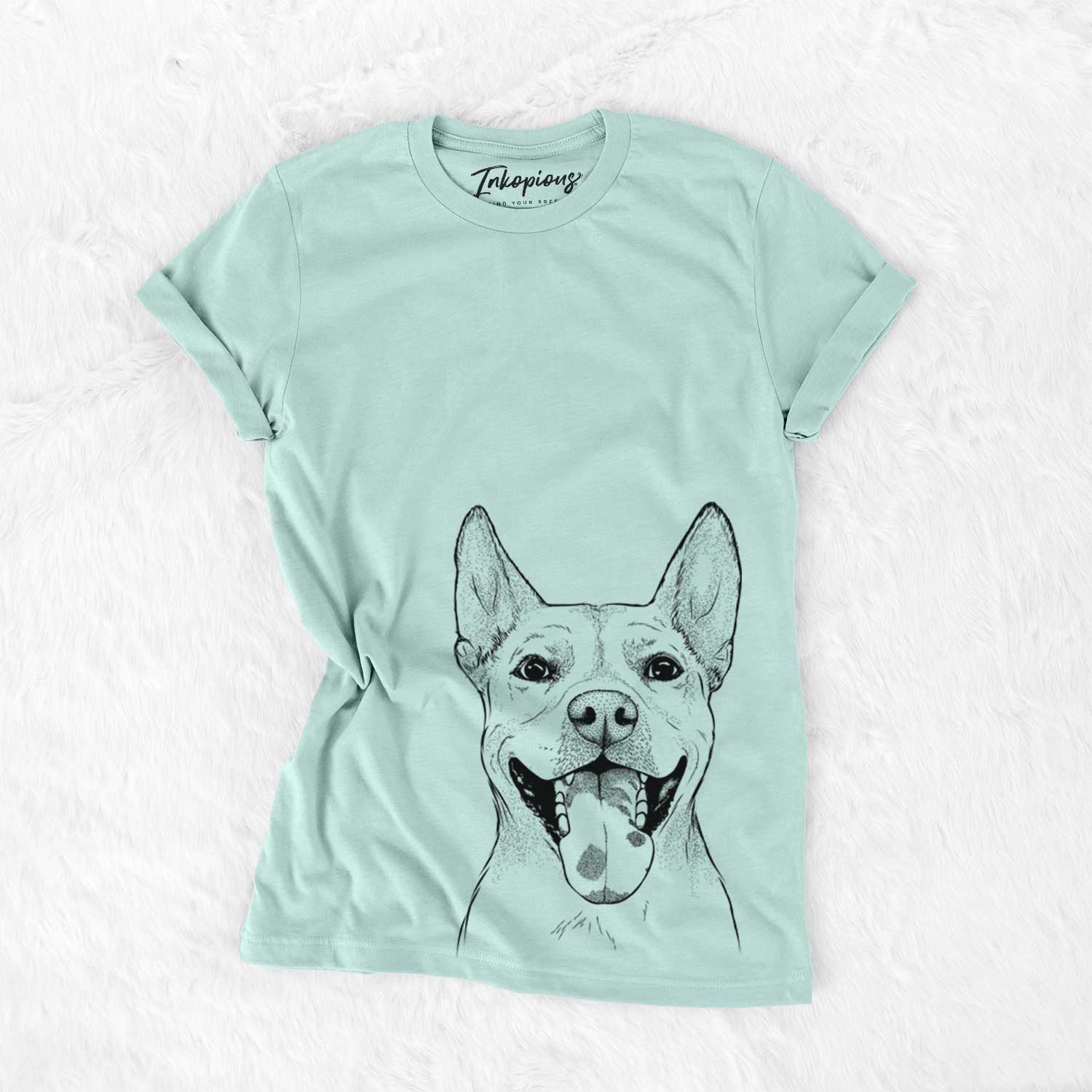 Bare Khaleesi the Carolina Dog - Unisex Crewneck