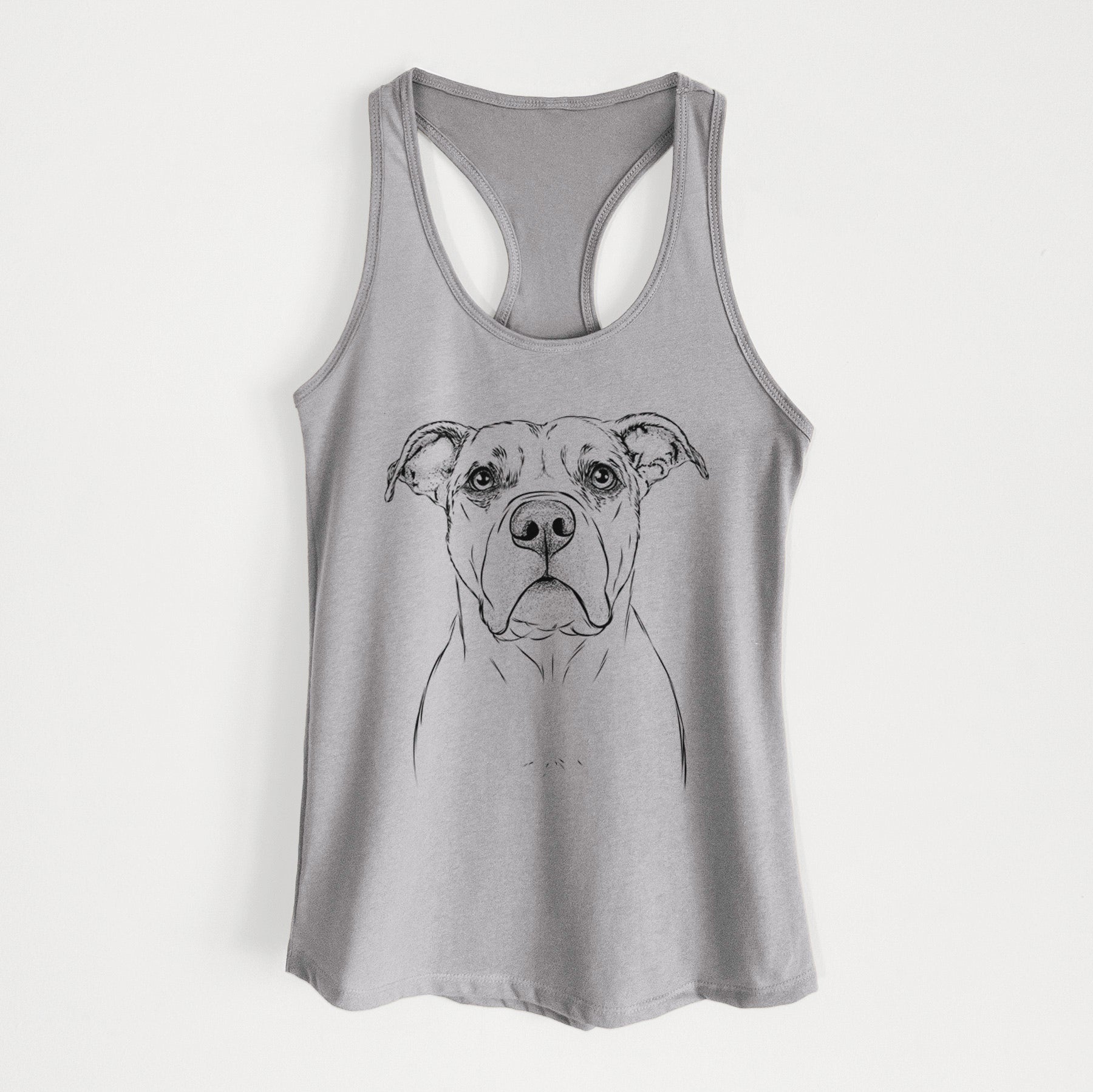 KiaOra the Pitbull Mix - Women's Racerback Tanktop