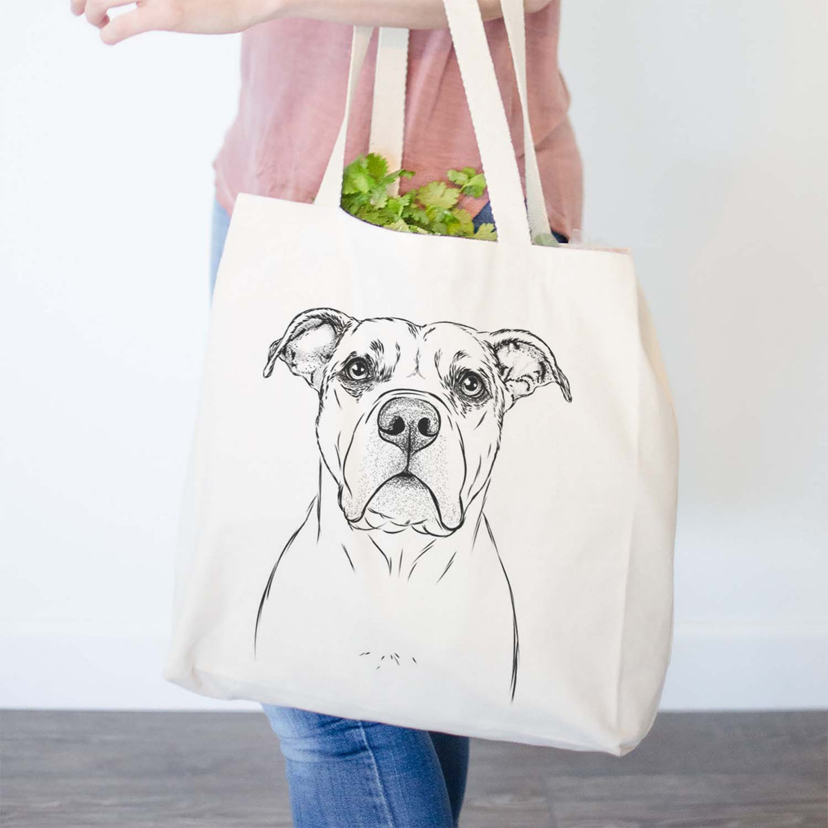 KiaOra the Pitbull Mix - Tote Bag