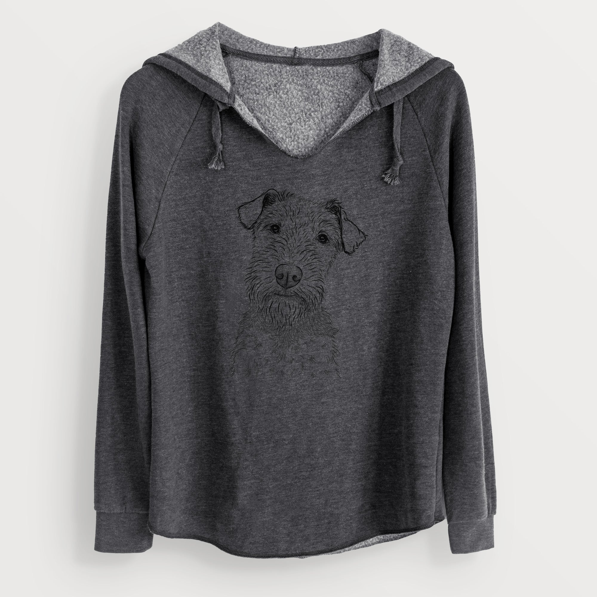 Bare Kiara the Welsh Terrier - Cali Wave Hooded Sweatshirt