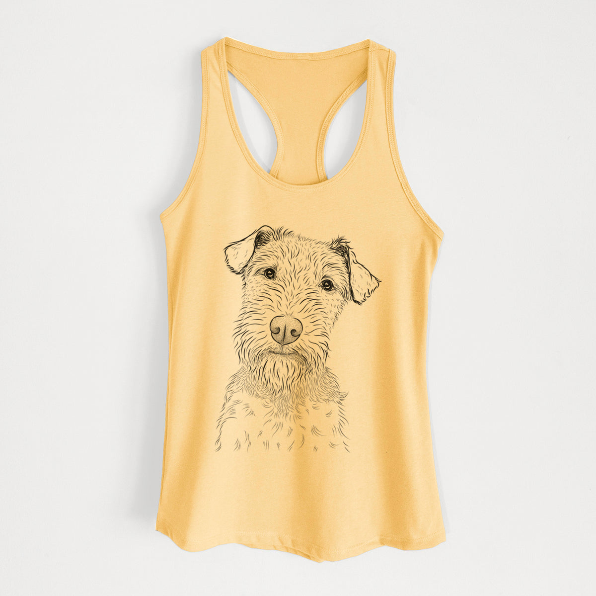 Kiara the Welsh Terrier - Women's Racerback Tanktop