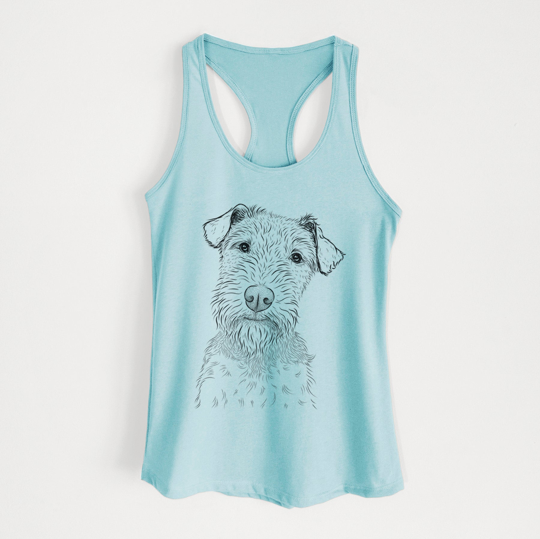 Kiara the Welsh Terrier - Women's Racerback Tanktop