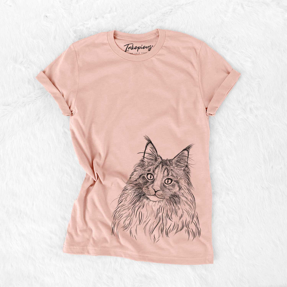 Kiki the Maine Coon Cat - Bella Canvas Unisex Crewneck