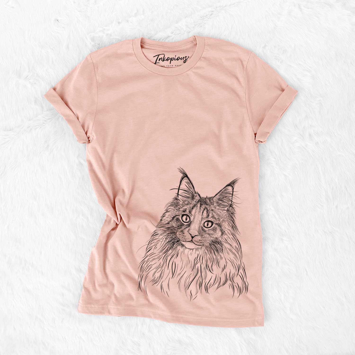 Kiki the Maine Coon Cat - Bella Canvas Unisex Crewneck