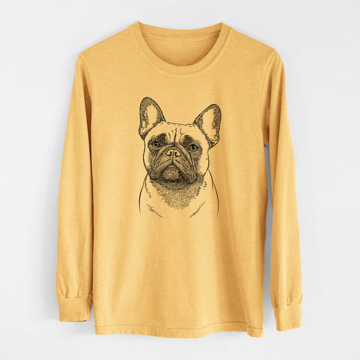 Bare Kingsleigh the French Bulldog - Heavyweight 100% Cotton Long Sleeve