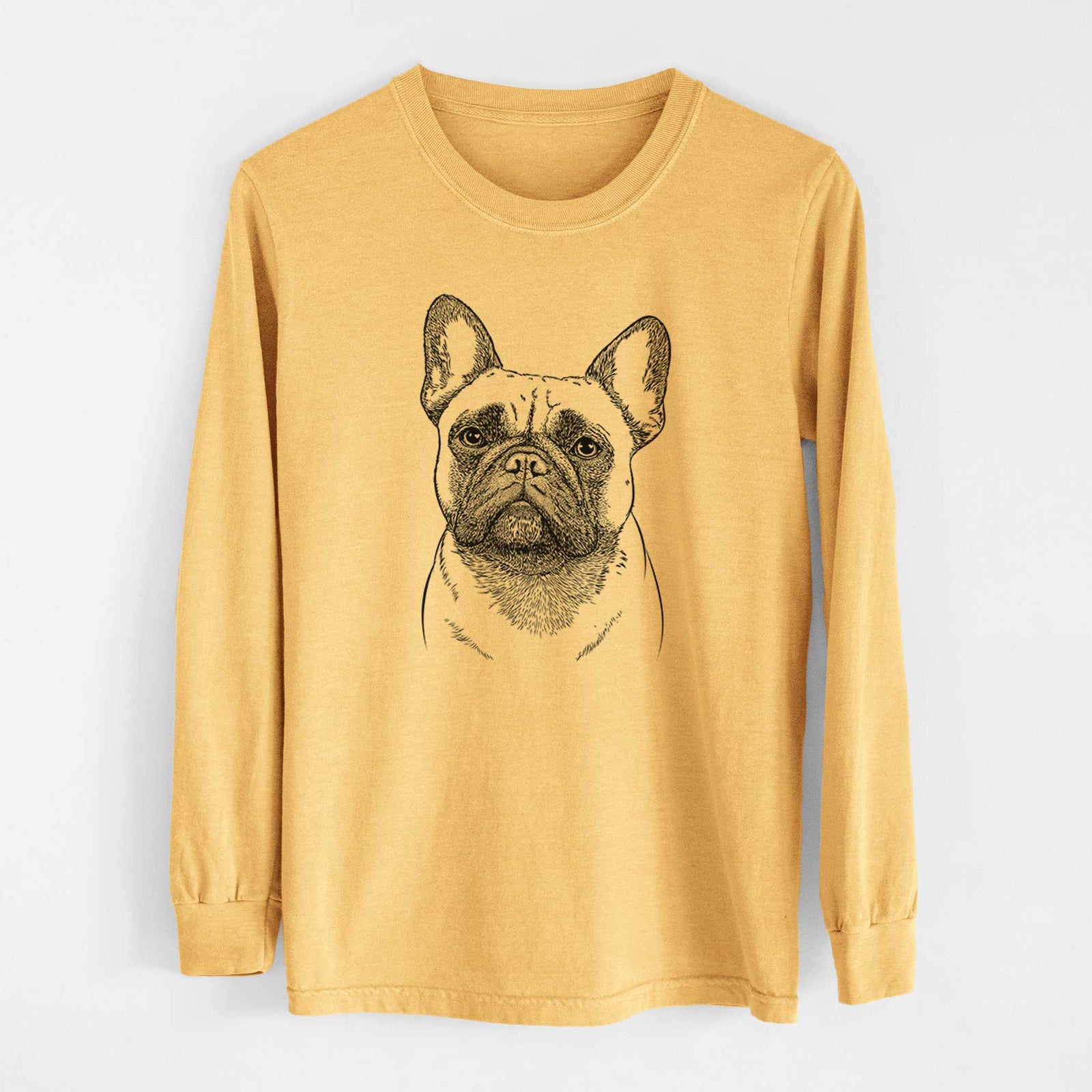 Bare Kingsleigh the French Bulldog - Heavyweight 100% Cotton Long Sleeve