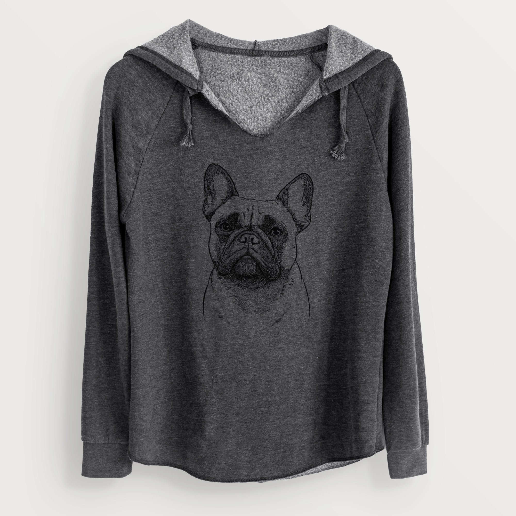 Bare Kingsleigh the French Bulldog - Cali Wave Hooded Sweatshirt