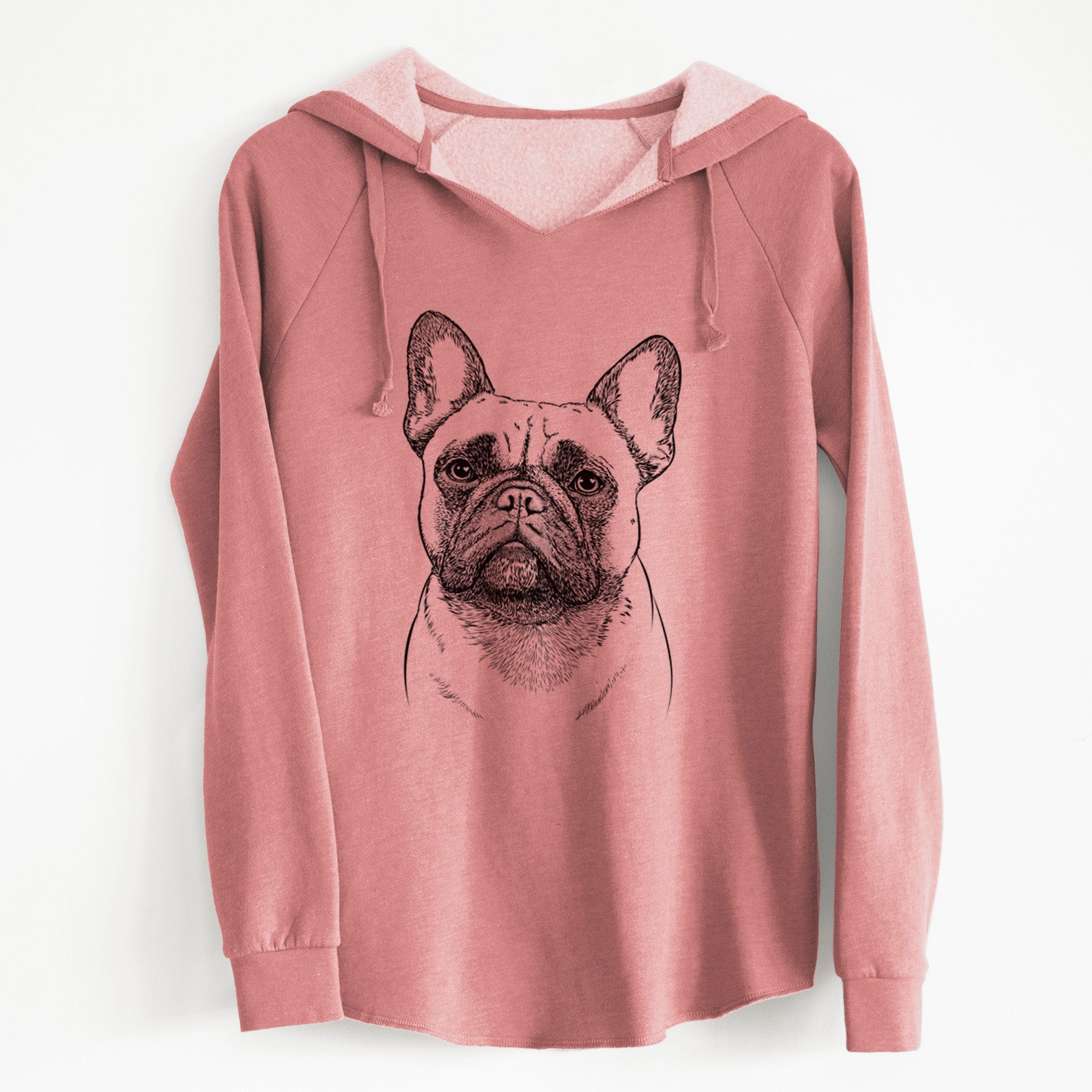 Bare Kingsleigh the French Bulldog - Cali Wave Hooded Sweatshirt