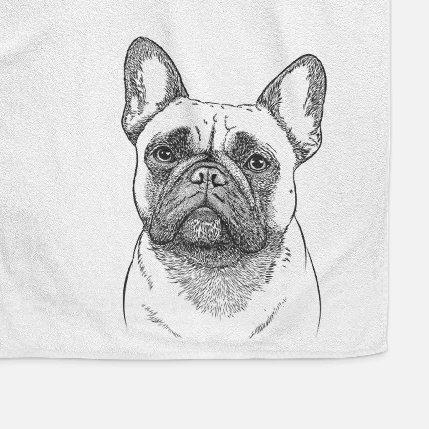 Kingsleigh the French Bulldog Decorative Hand Towel