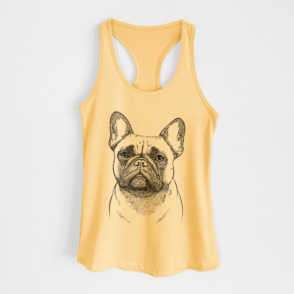 Kingsleigh the French Bulldog - Women's Racerback Tanktop