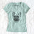 Bare Kingsleigh the French Bulldog - Women's V-neck Shirt