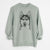 Bare Kira the Siberian Husky - Unisex Pigment Dyed Crew Sweatshirt