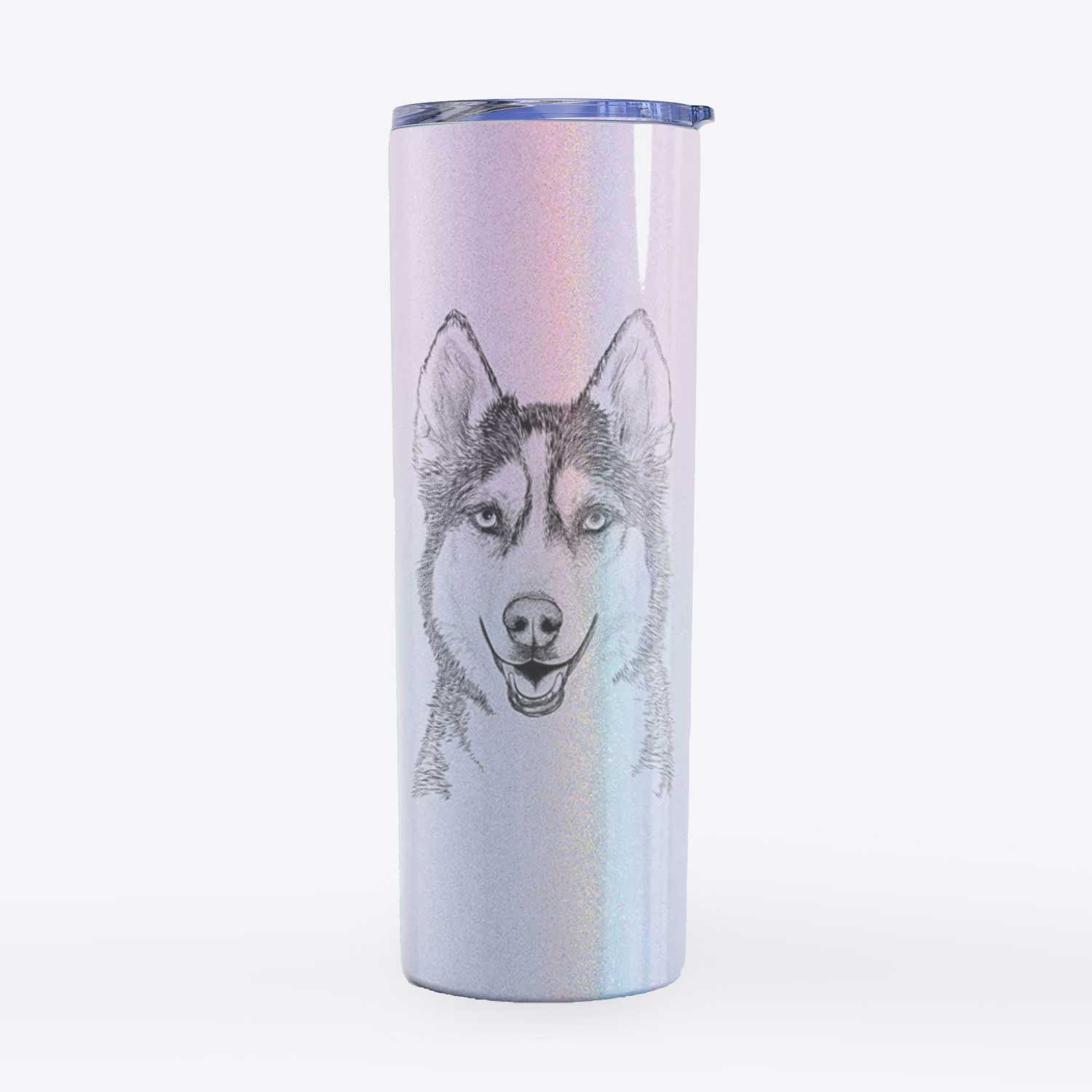 Kira the Siberian Husky - 20oz Skinny Tumbler