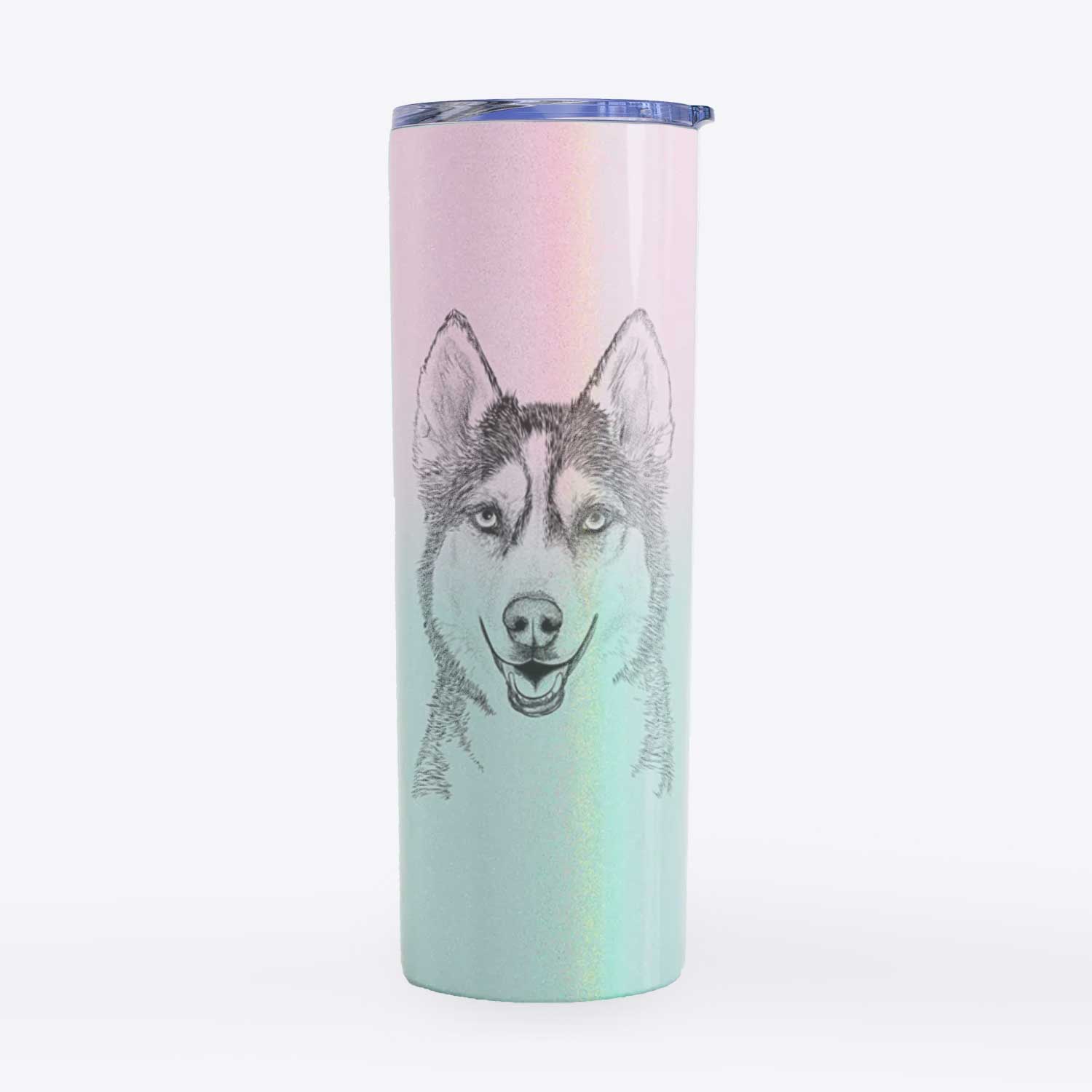 Kira the Siberian Husky - 20oz Skinny Tumbler