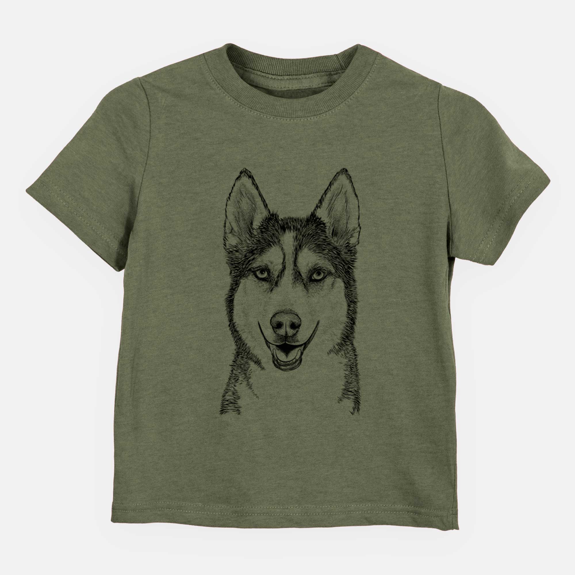 Bare Kira the Siberian Husky - Kids/Youth/Toddler Shirt