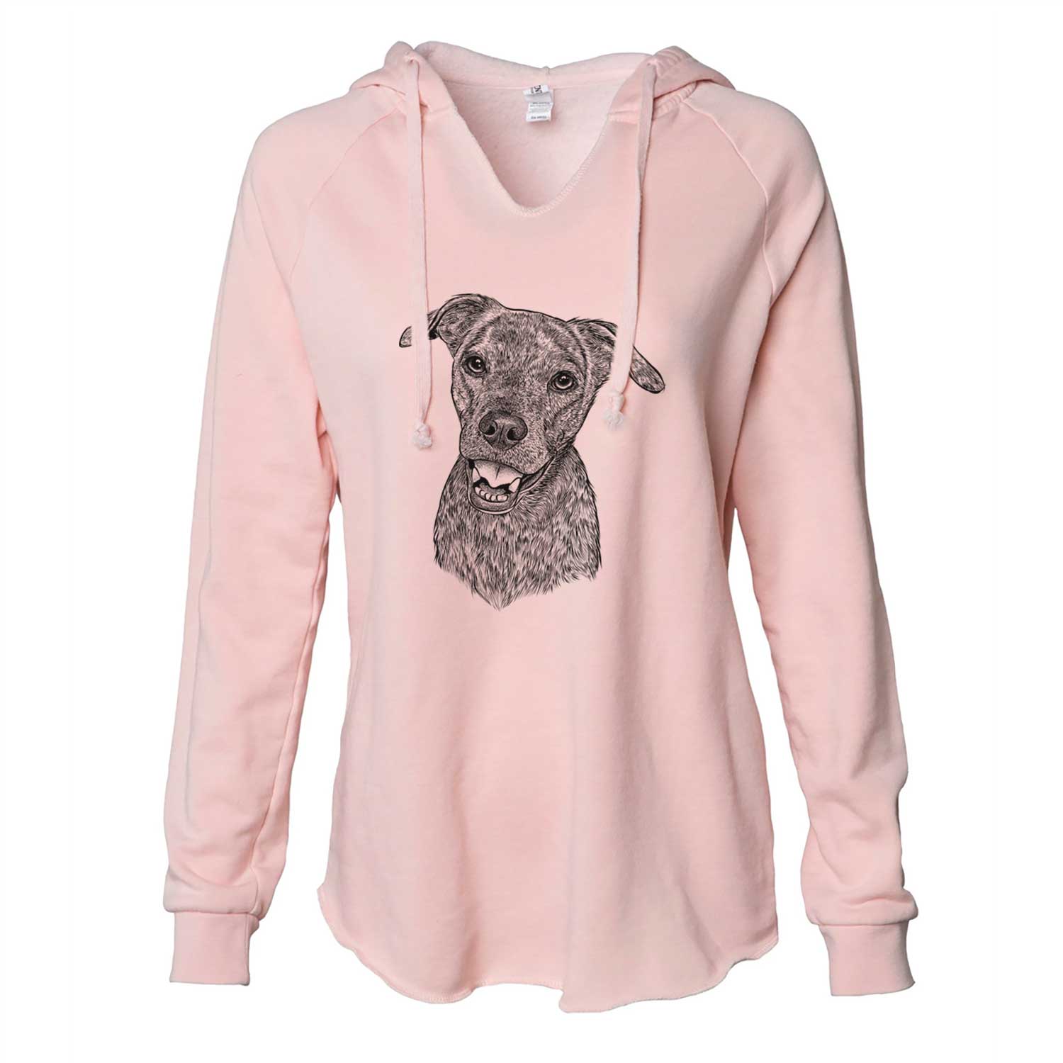 Kirby the Mountain Cur Mix - Cali Wave Hooded Sweatshirt