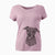 Bare Kirby the Mountain Cur Mix - Women's V-neck Shirt