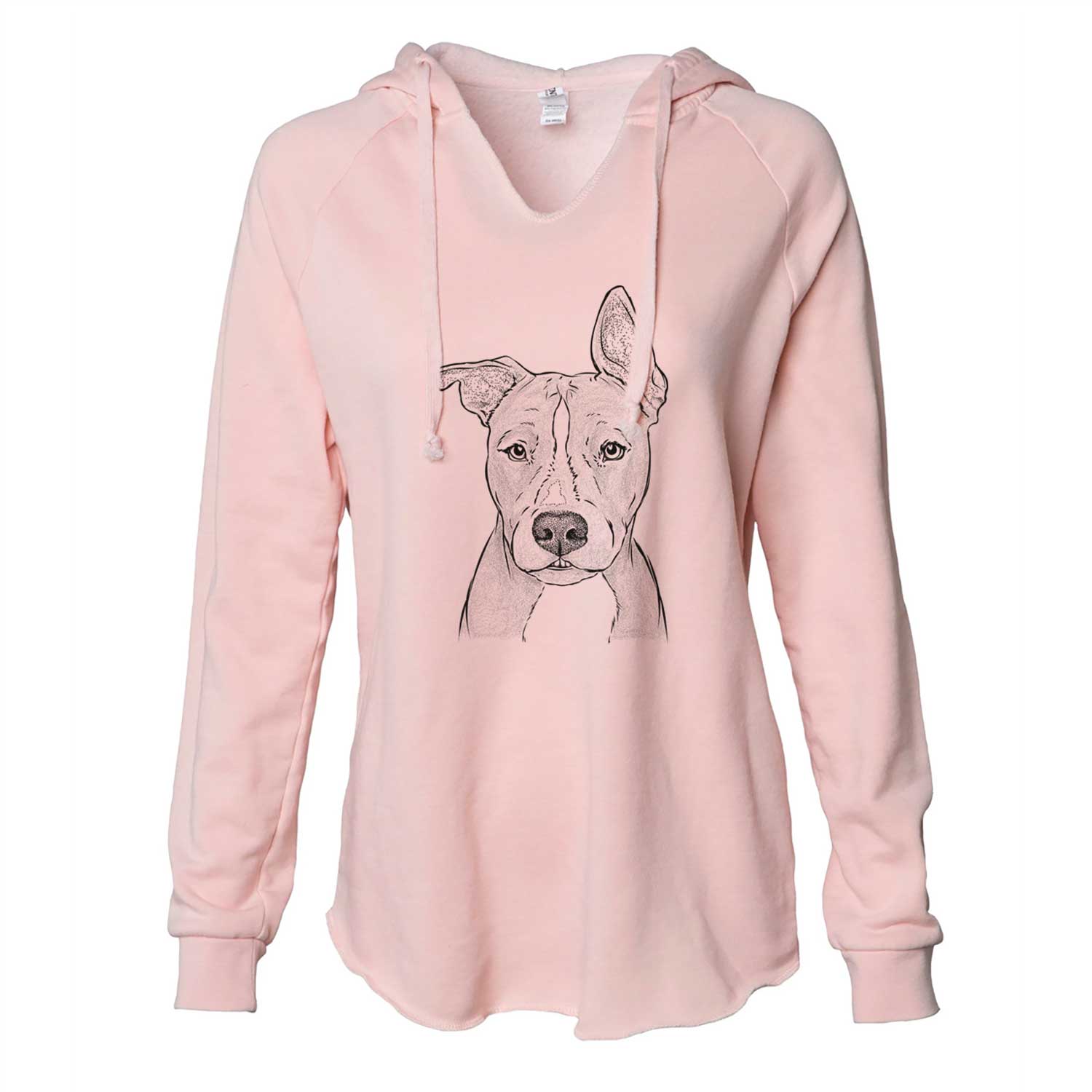 Kisses the Pitbull - Cali Wave Hooded Sweatshirt