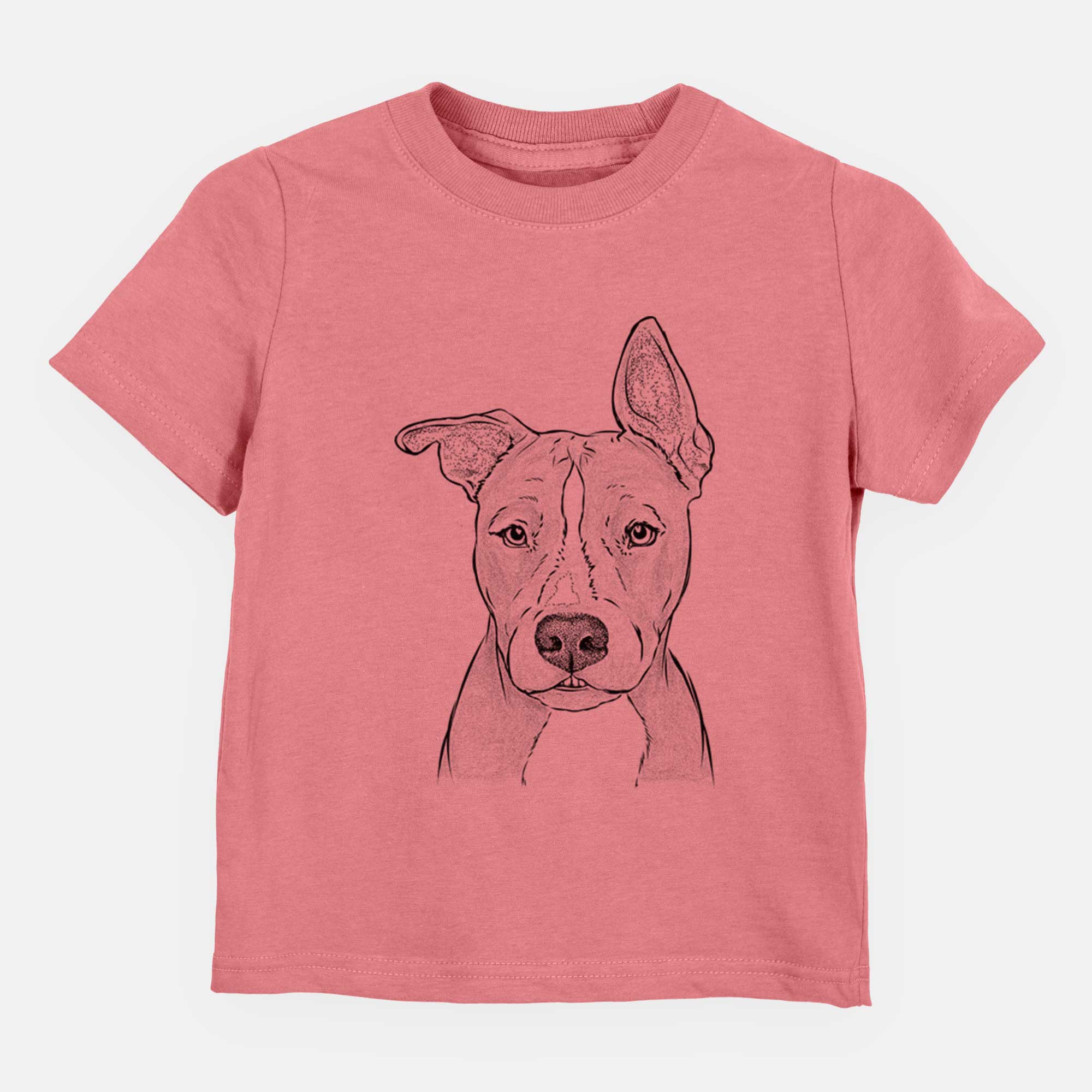 Bare Kisses the Pitbull - Kids/Youth/Toddler Shirt