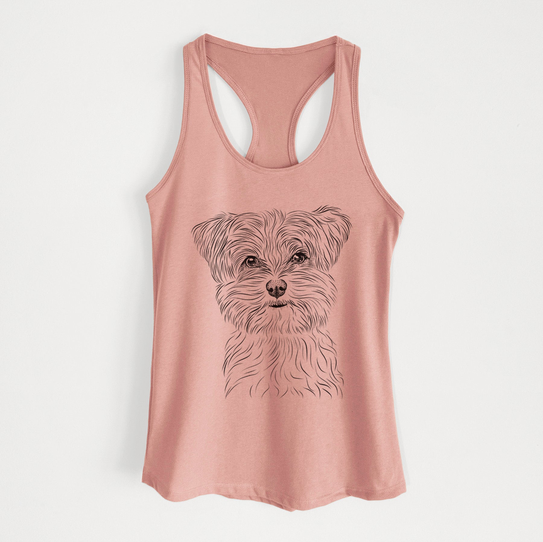 Kiwi the Morkie - Women's Racerback Tanktop