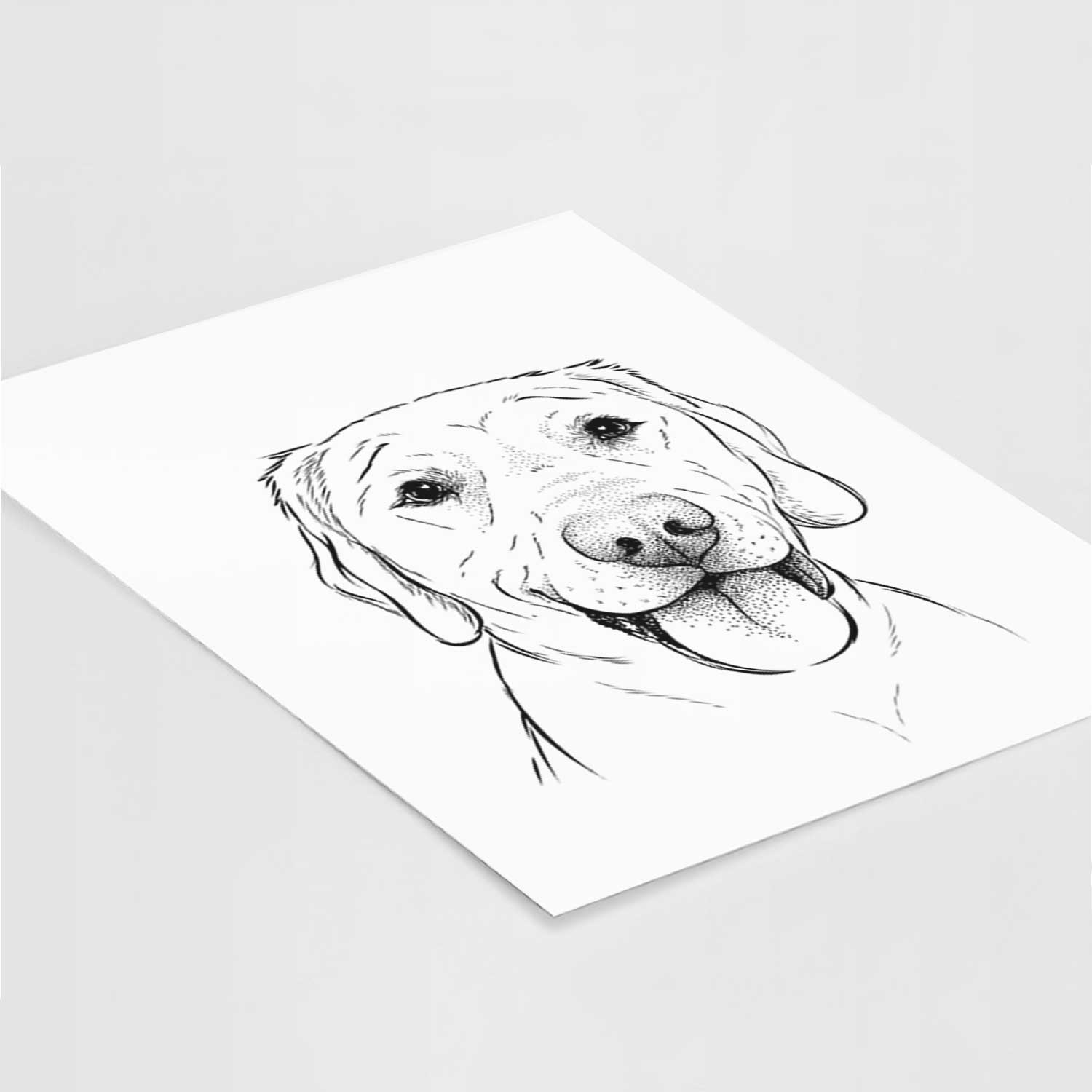 Klay the Labrador Retriever Art Print