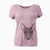 Bare Knox the Rat Terrier - Women's V-neck Shirt