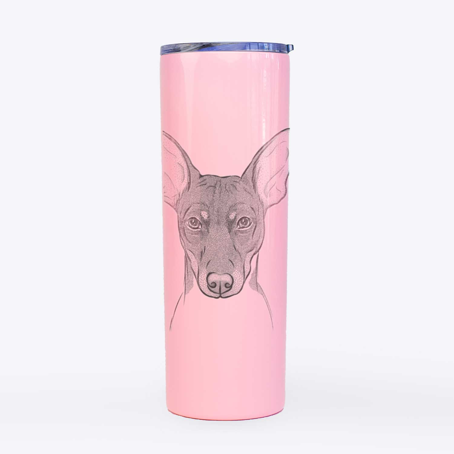 Knox the Rat Terrier - 20oz Skinny Tumbler