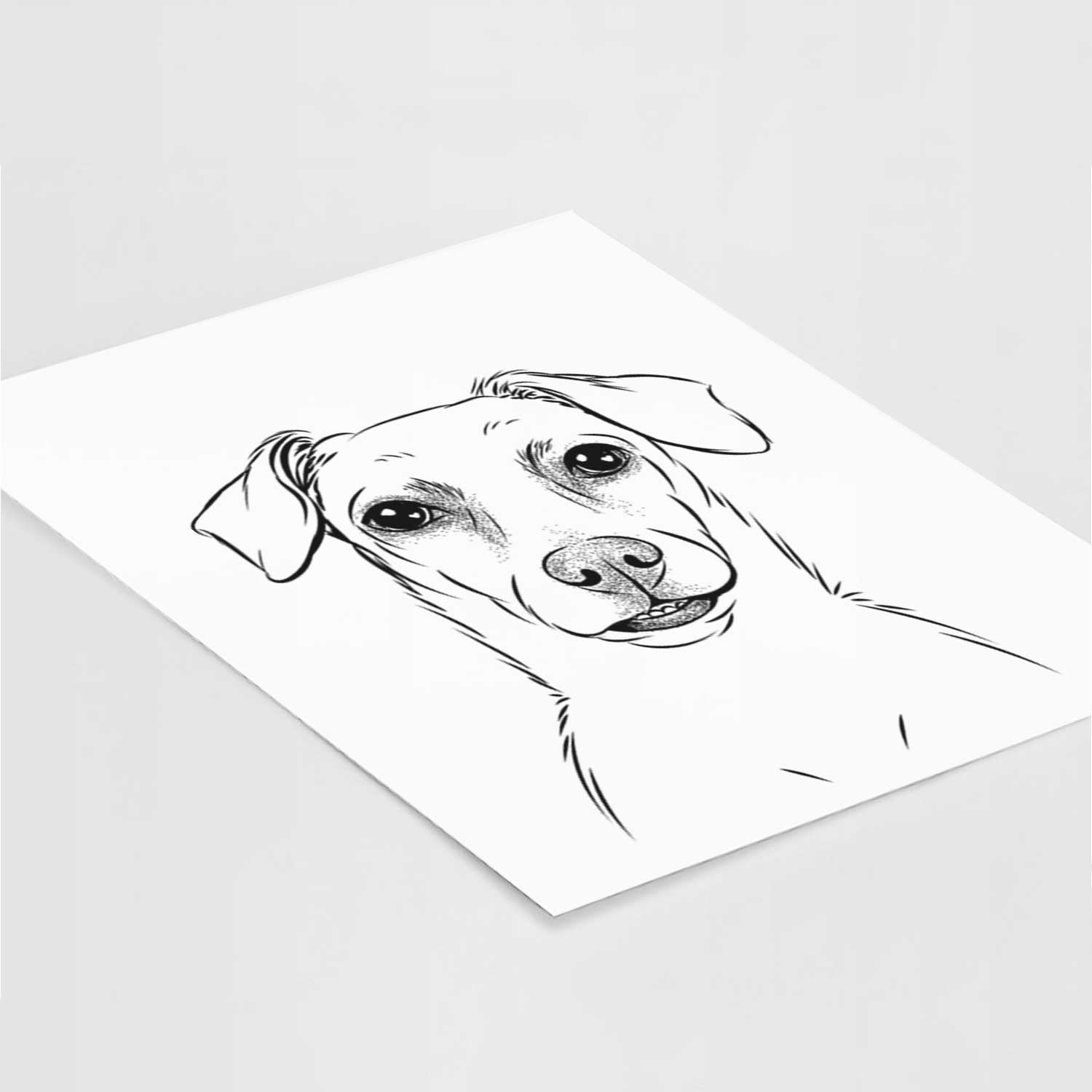 Koa the Jack Russell Terrier Art Print