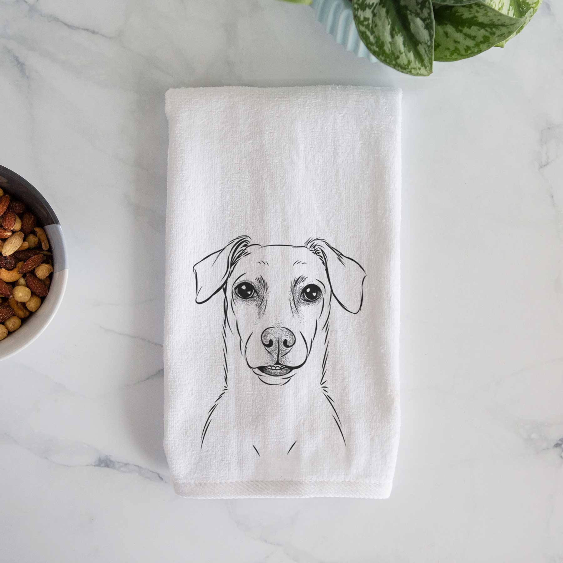 Koa the Jack Russell Terrier Decorative Hand Towel