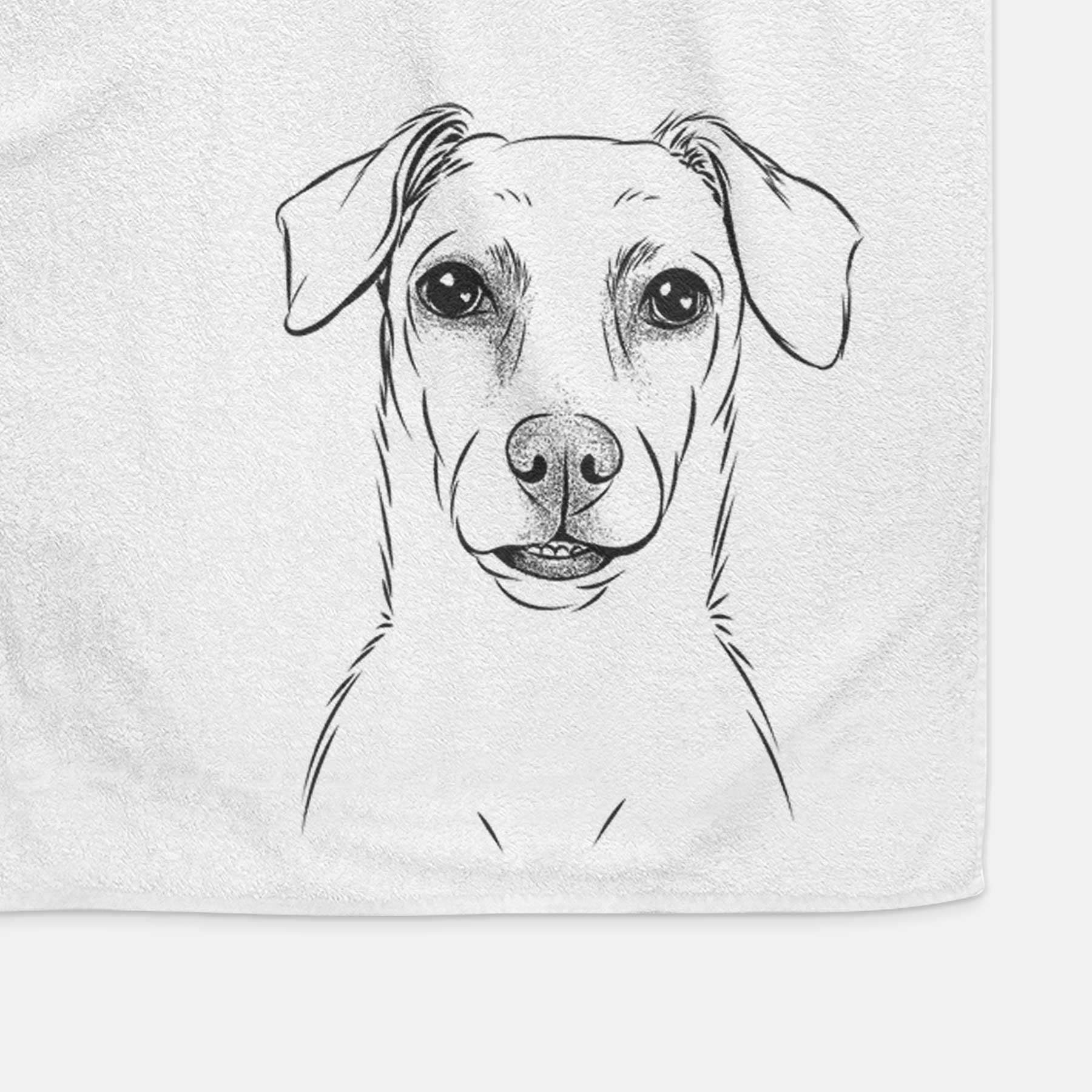 Koa the Jack Russell Terrier Decorative Hand Towel