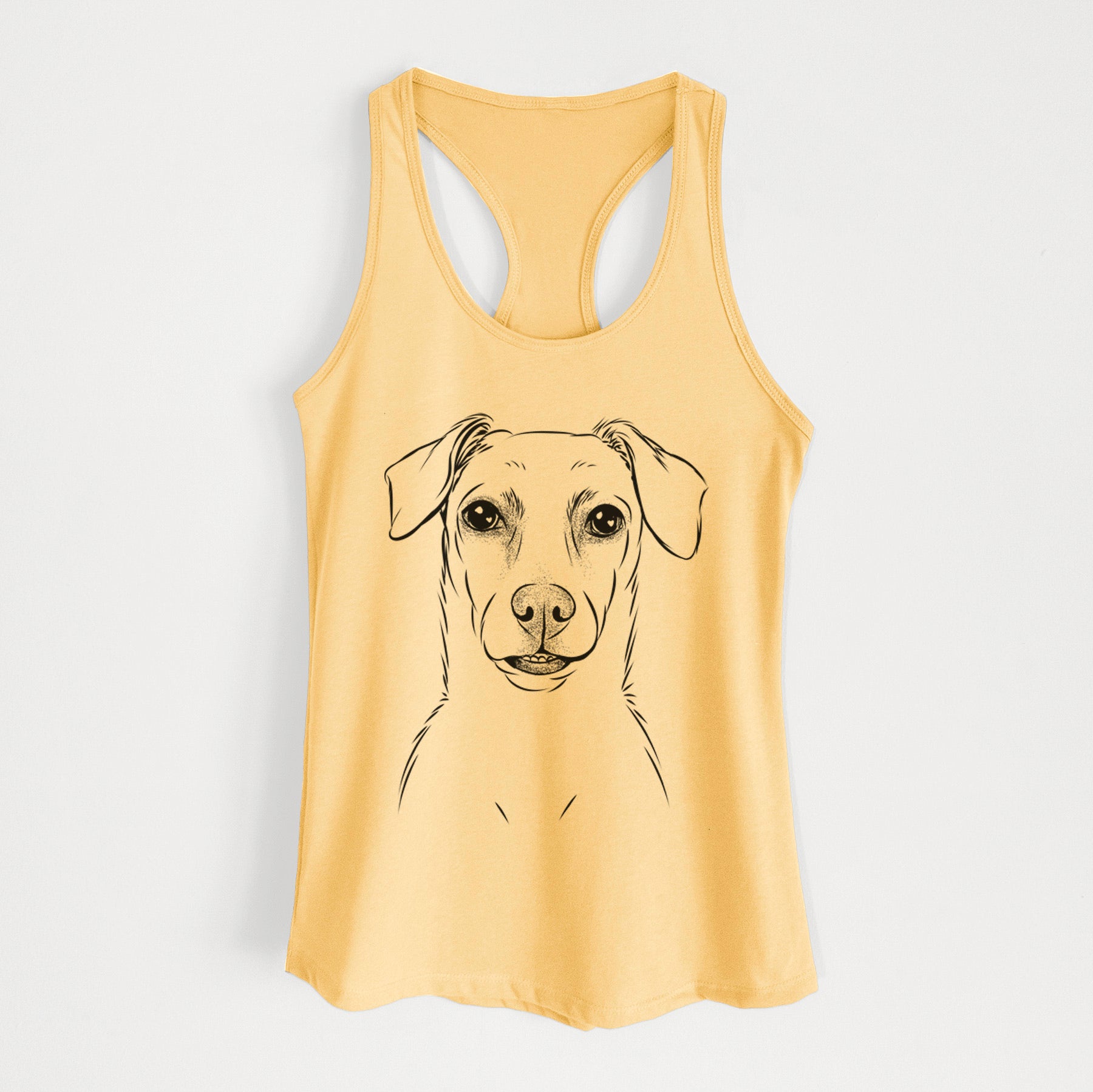 Koa the Jack Russell Terrier - Women's Racerback Tanktop