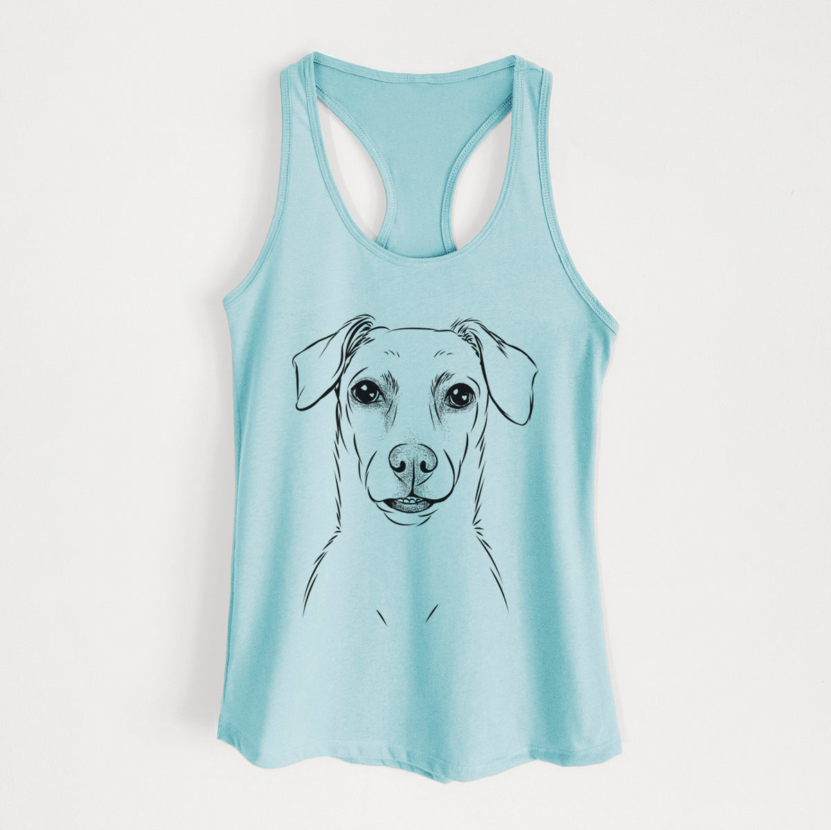Koa the Jack Russell Terrier - Women's Racerback Tanktop