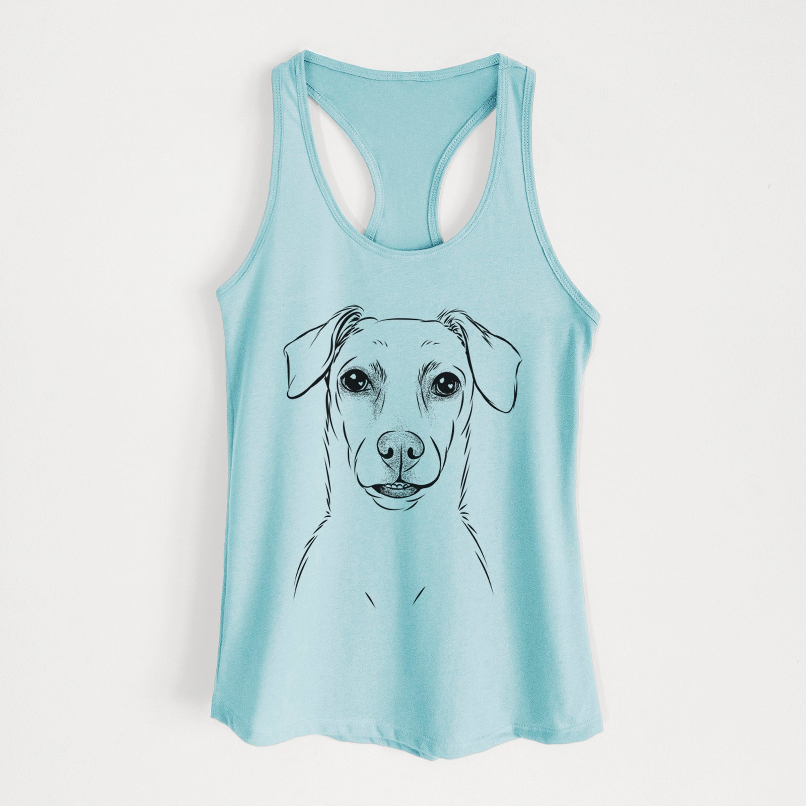 Koa the Jack Russell Terrier - Women's Racerback Tanktop