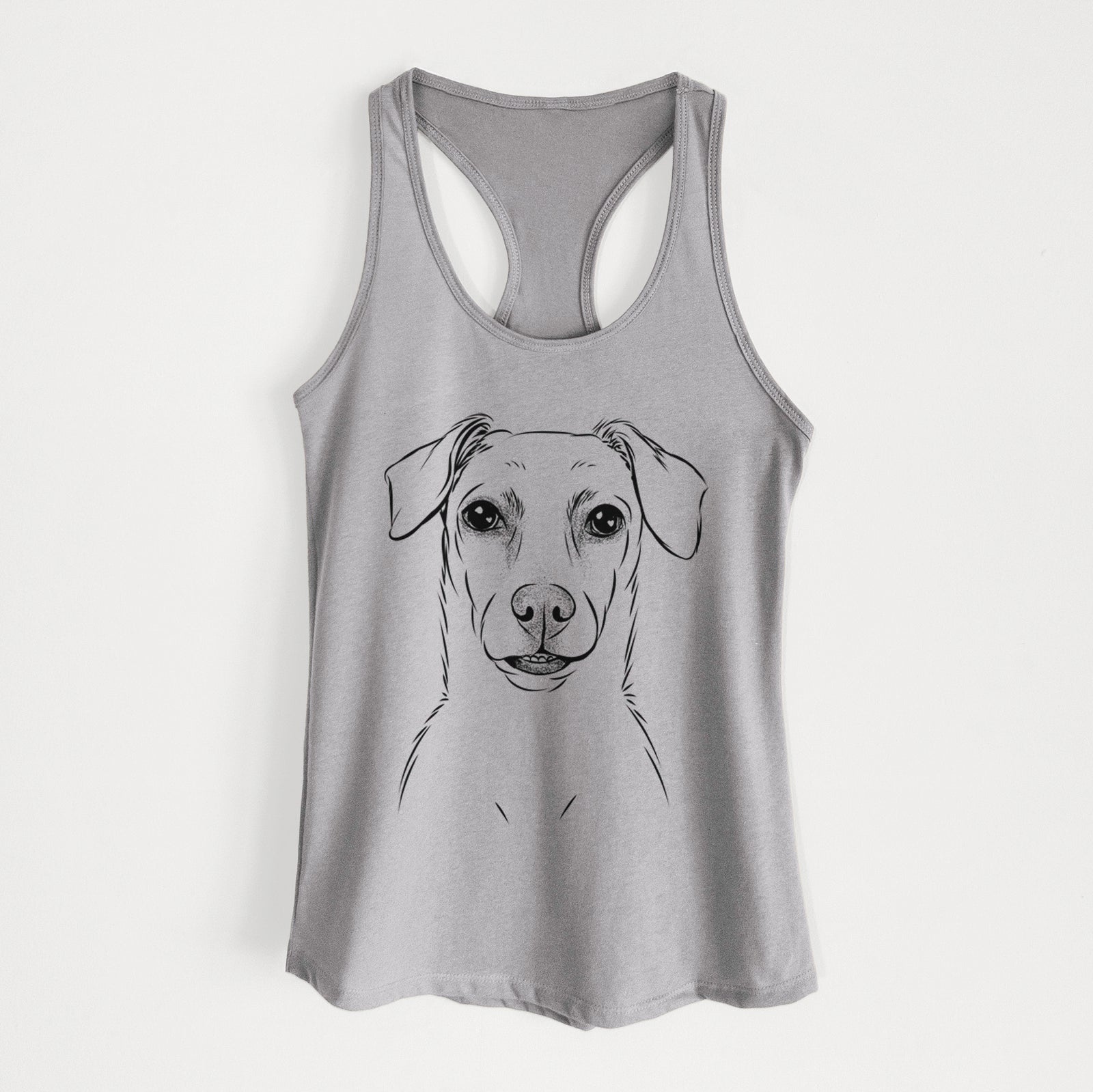 Koa the Jack Russell Terrier - Women's Racerback Tanktop