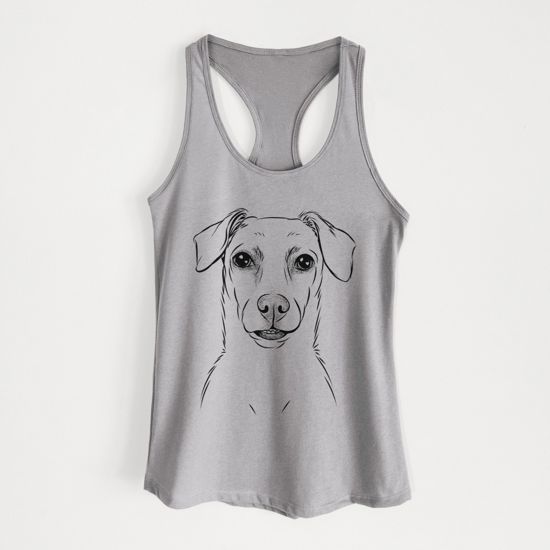 Koa the Jack Russell Terrier - Women's Racerback Tanktop