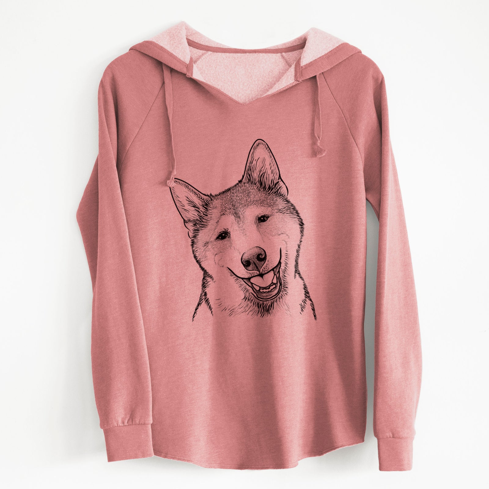 Bare Koby the Shiba Inu - Cali Wave Hooded Sweatshirt