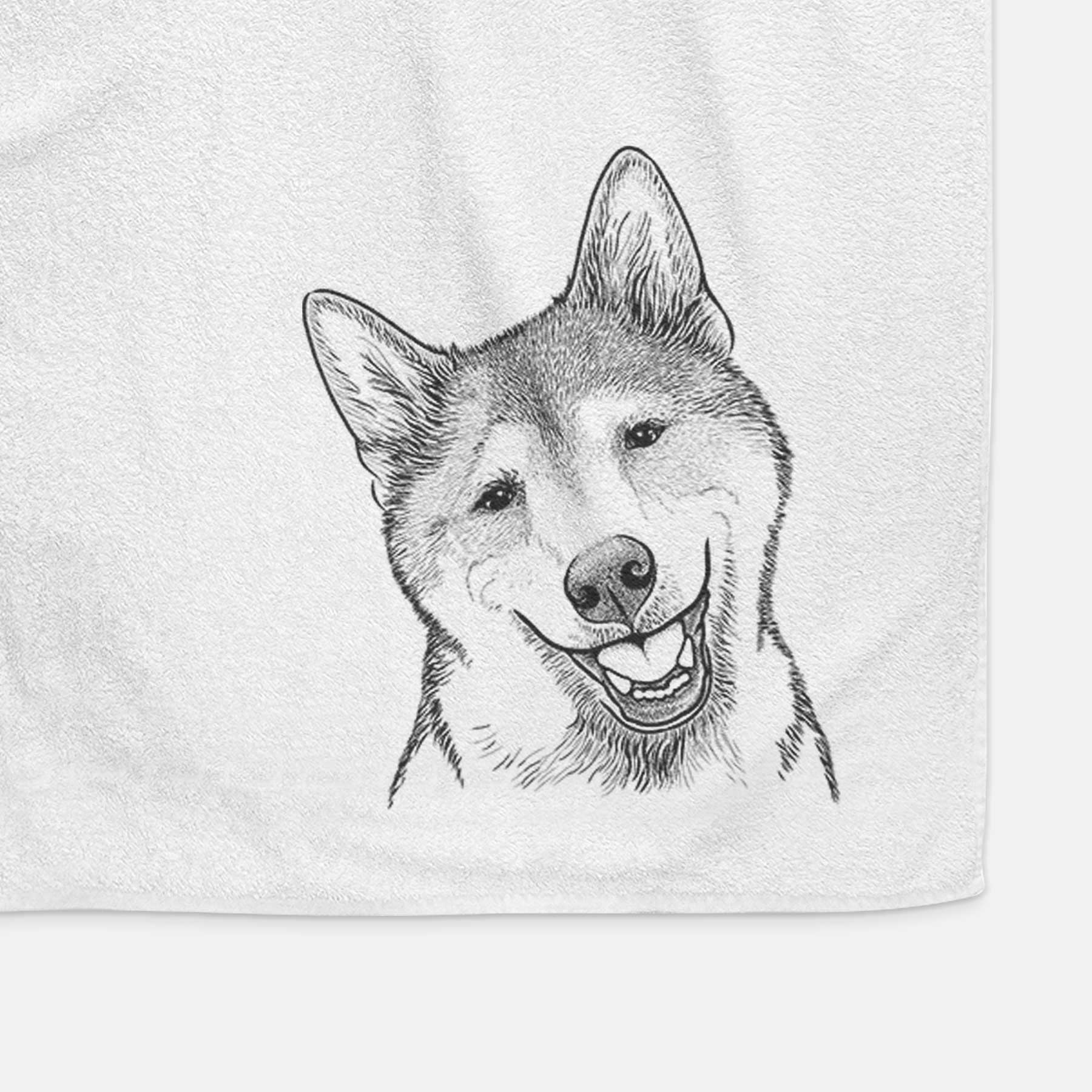 Koby the Shiba Inu Decorative Hand Towel