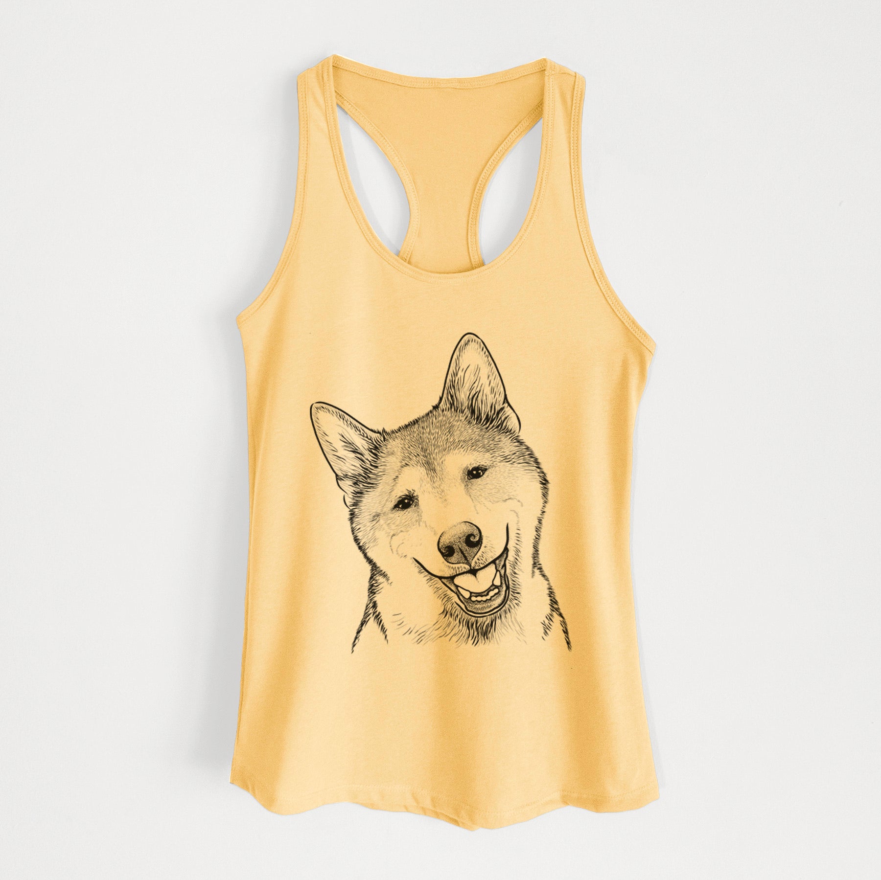 Koby the Shiba Inu - Women's Racerback Tanktop