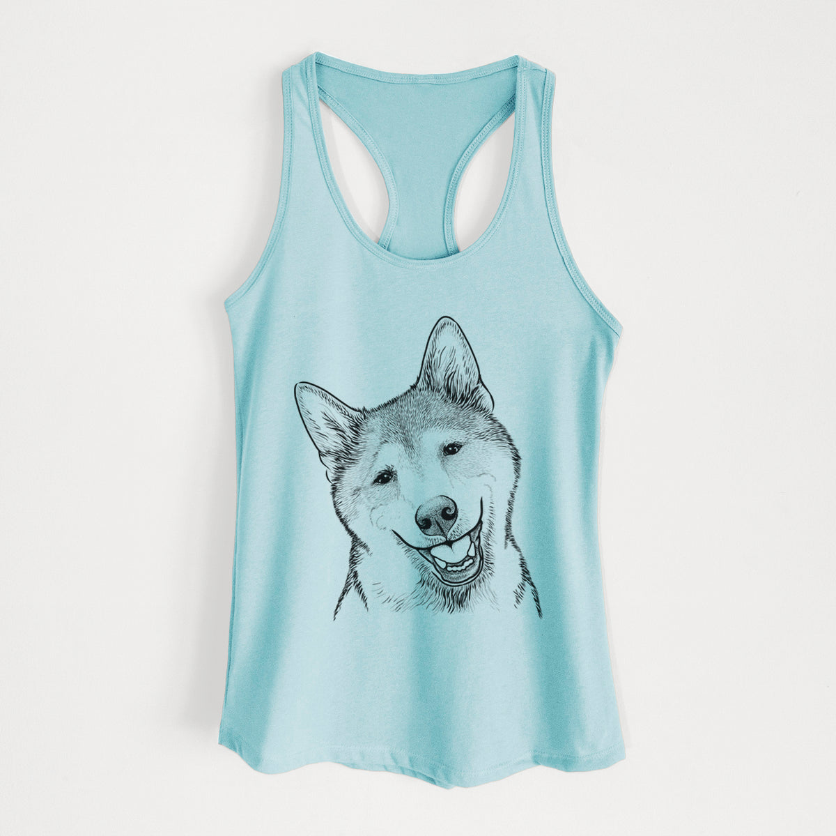 Koby the Shiba Inu - Women's Racerback Tanktop