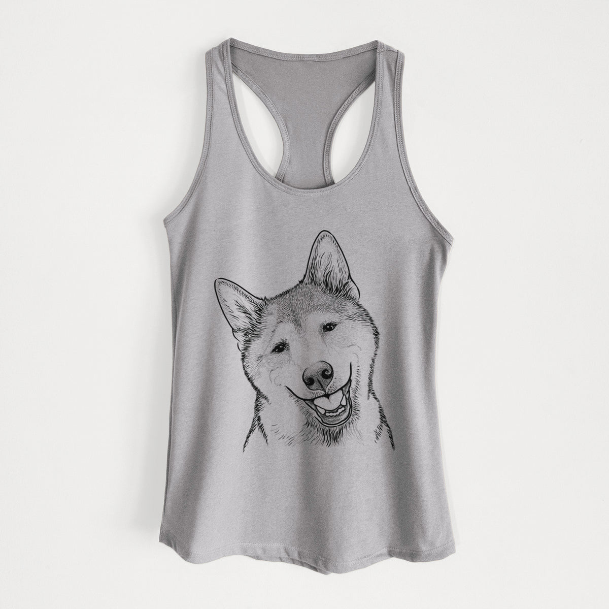 Koby the Shiba Inu - Women&#39;s Racerback Tanktop