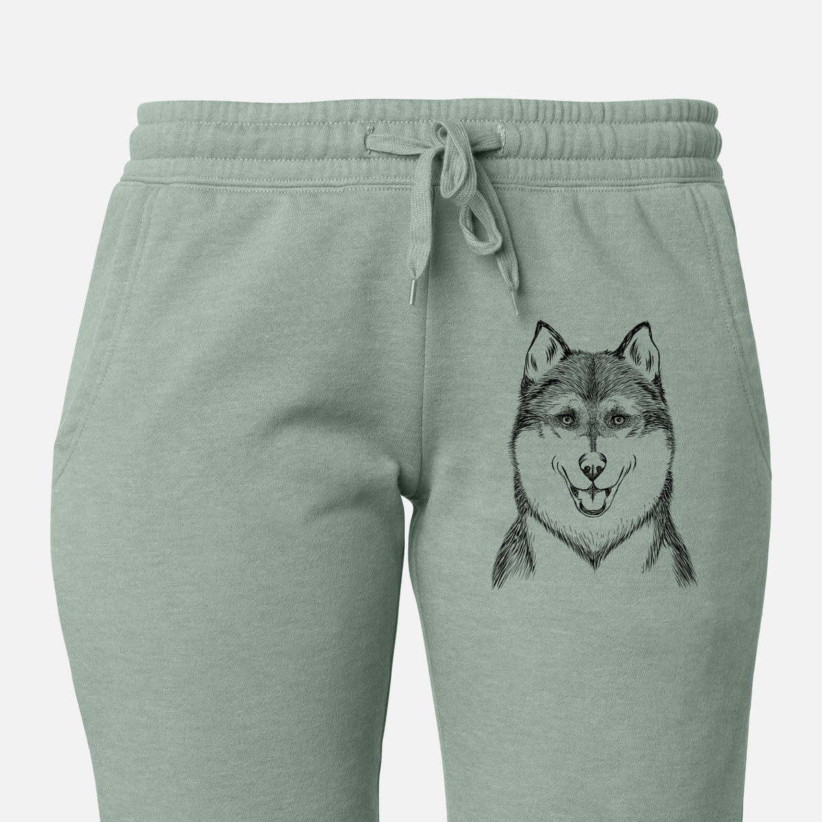 Koda the Siberian Husky - Women&#39;s Cali Wave Joggers