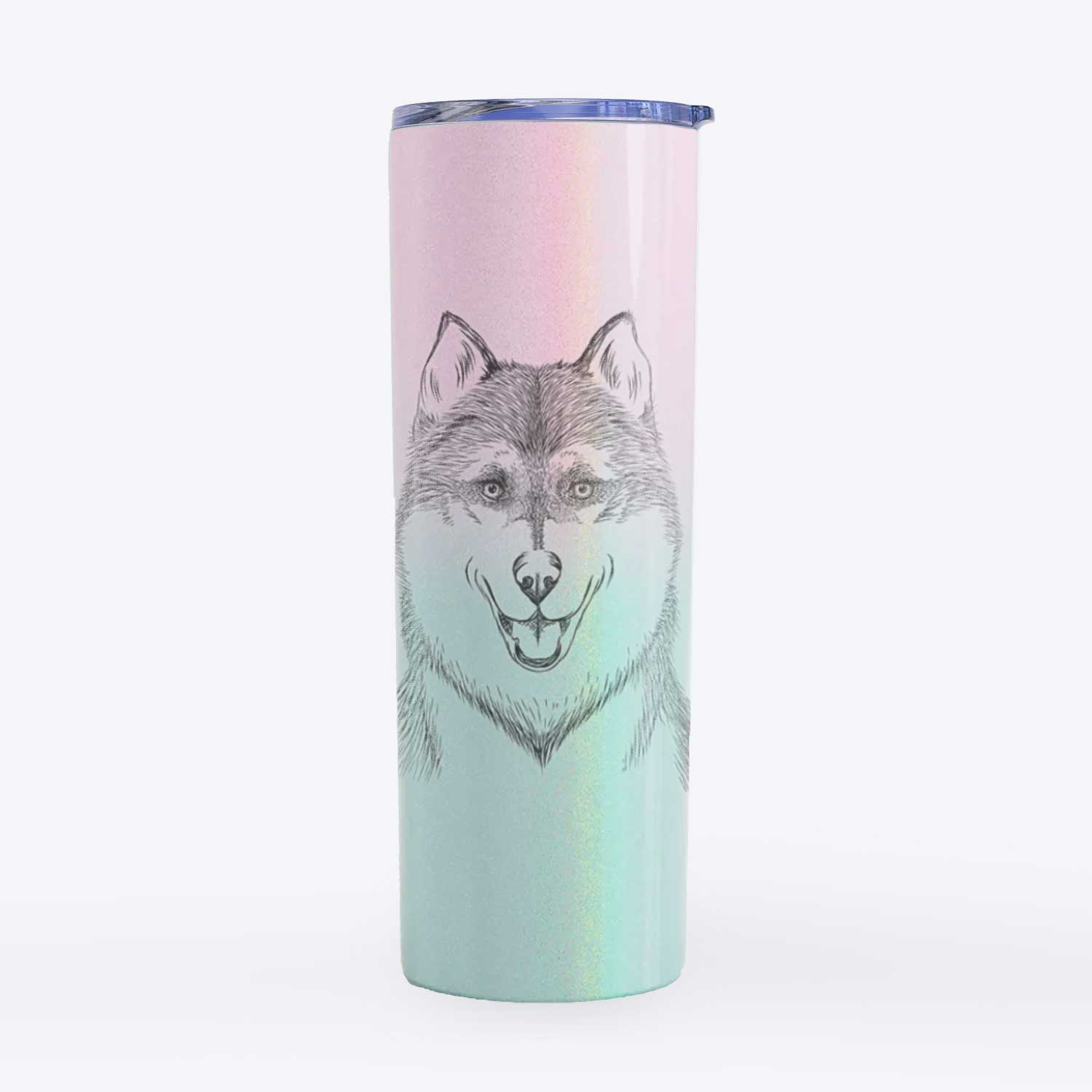 Koda the Siberian Husky - 20oz Skinny Tumbler