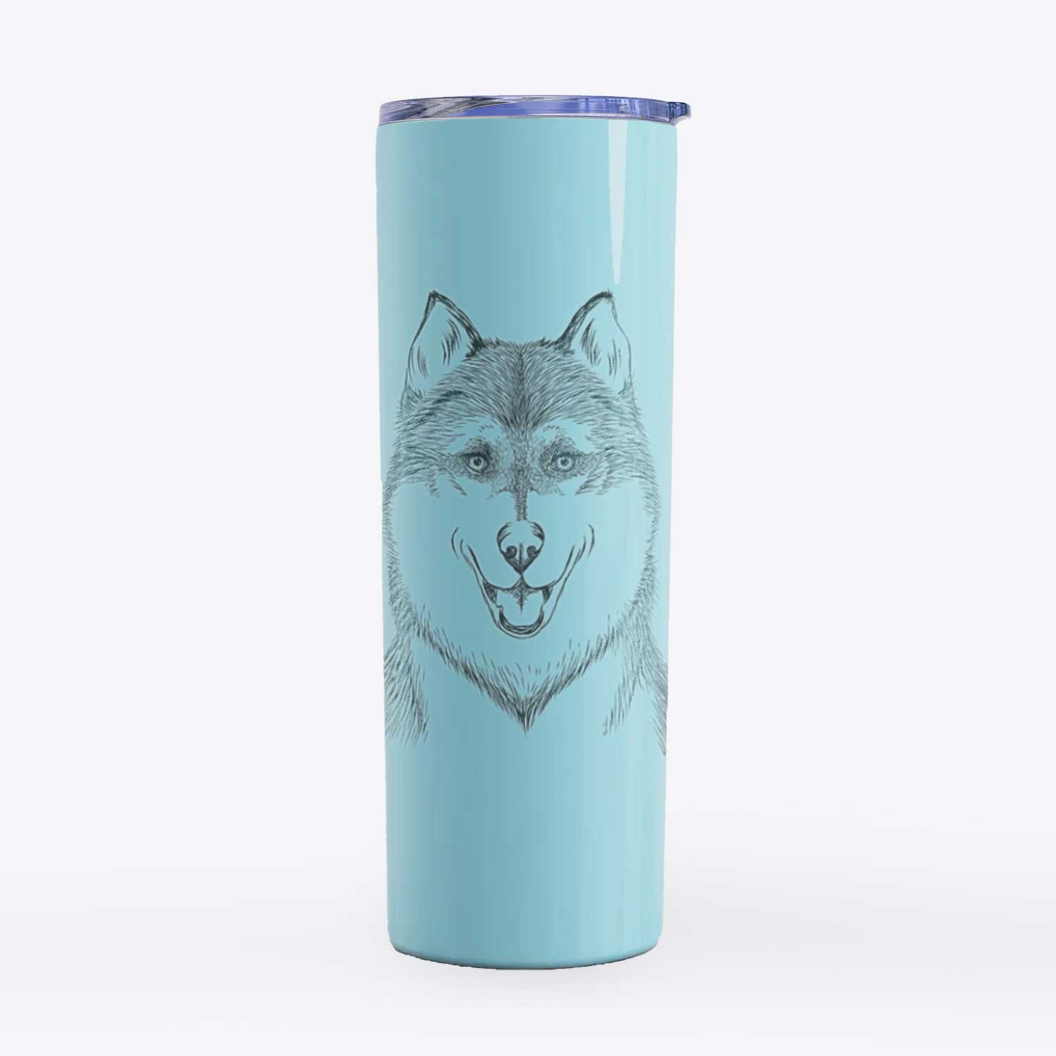 Koda the Siberian Husky - 20oz Skinny Tumbler