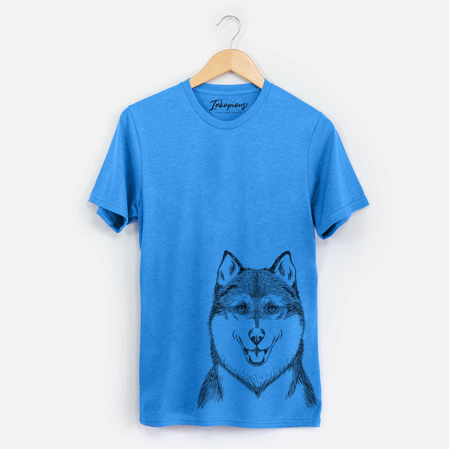 Bare Koda the Siberian Husky - Unisex Crewneck